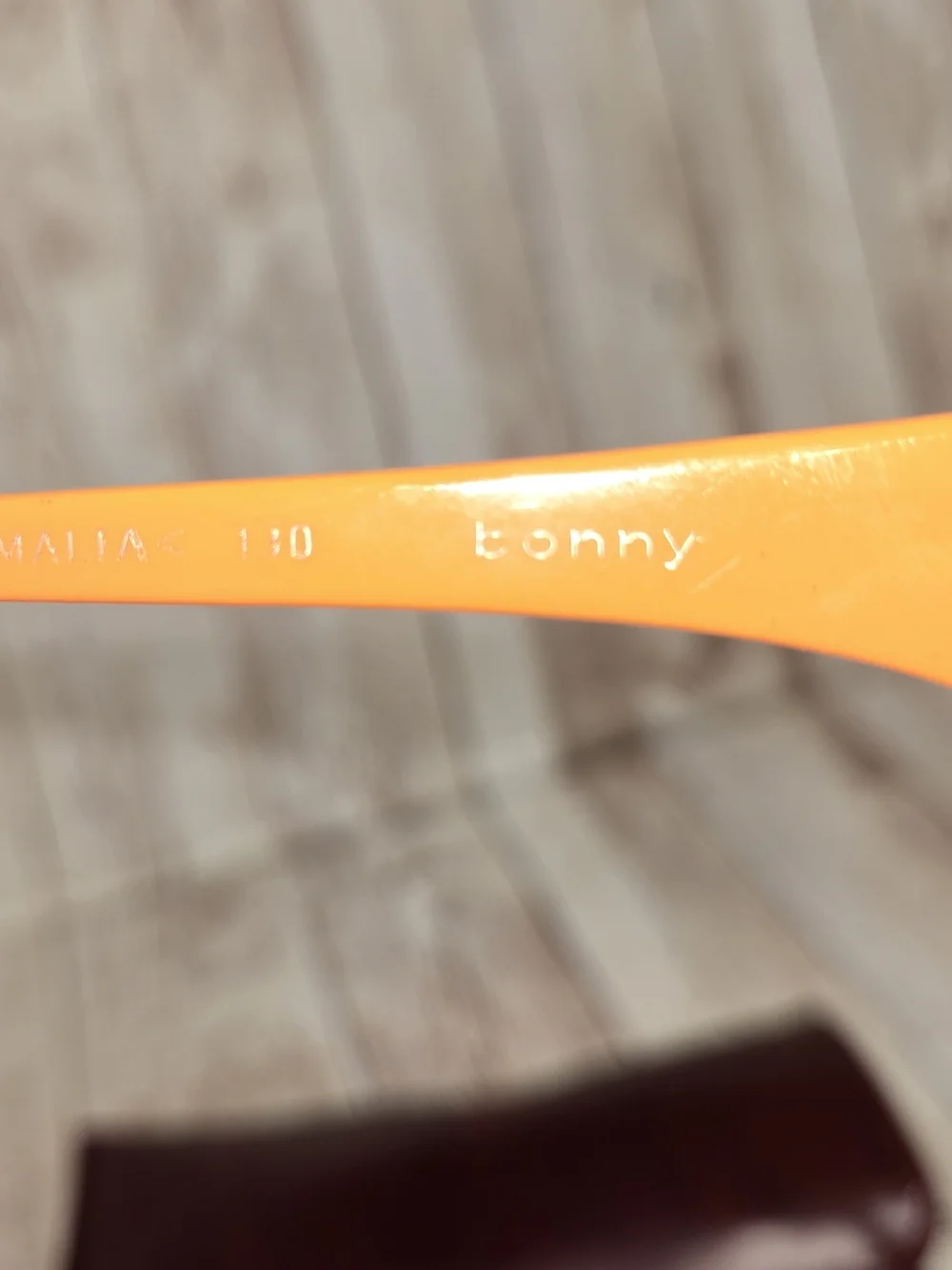 Vintage Rodenstock Bonny 130 Sunglasses Oversized Mod Orange Green Germany